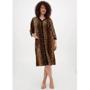 Халат Romeo Life  леопардовий велюр 1015